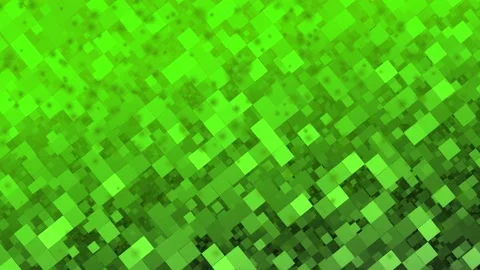 Abstract Particles Background Rotating Green Background Video stock 183832733