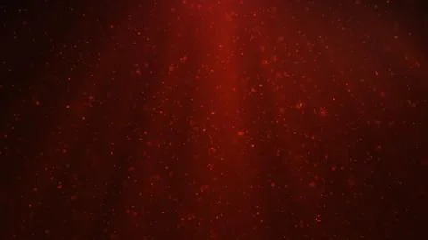 Abstract particles background of shining, sparkling red particles. Beautiful red Stock-Illustration