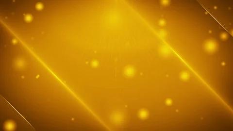 Abstract particles bakground LOOP golden Stock Footage 86064123