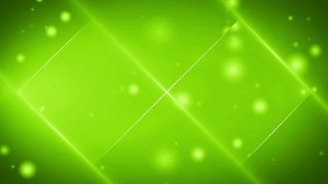 Abstract particles bakground LOOP green Video stock 85775198
