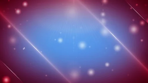 Abstract particles bakground LOOP red-blue Stock Footage 86064246