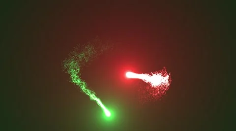 Abstract particles Curcle Background Stock Footage 48901992