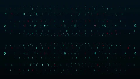 Abstract particles with data background texture Stock Footage 339850574