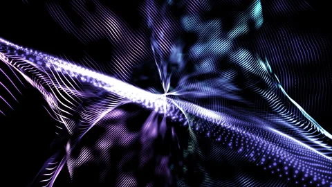 Abstract particles with data texture video animated background Stock Footage 342014142