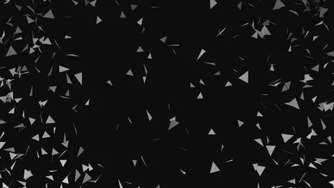 Abstract particles dissolving into a dark void with subtle movement and sof.. Stock Footage 341541819