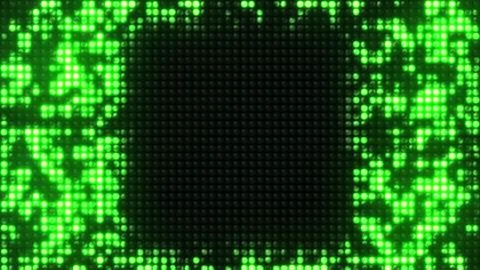 Abstract particles dots beads grid info background,screen moniter,led neon Illustrazione stock