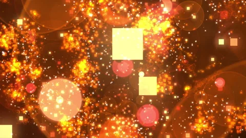 Abstract Particles Explosion Background With Sparkling Pixels Stock Footage 331464282