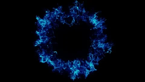 Abstract particles explosion footage animation Isolated on Black Background Stock Footage 321197772