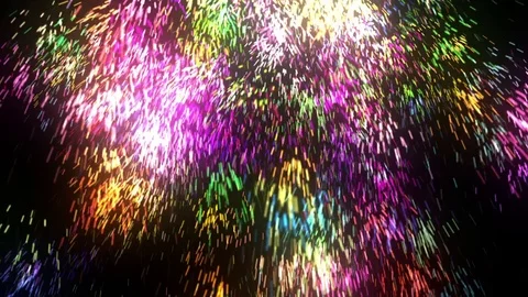 Abstract Particles Fall Stock Footage 73759970