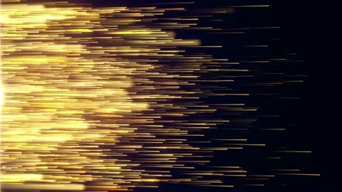 Abstract Particles Fiber Lines Flowing Fx Background Stock Footage 164463124