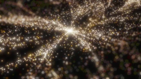 Abstract Particles Field Stock Footage 281491605