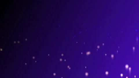 Abstract Particles Floating in Deep Purple Gradient Background with Subtle .. Stock Footage 340045405
