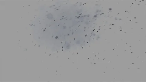 Abstract Particles Floating Stock Footage 79472658