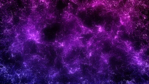 Abstract Particles Flow Chaos 4K Background Blue Violet Purple Dust Stock-Footage 97715508