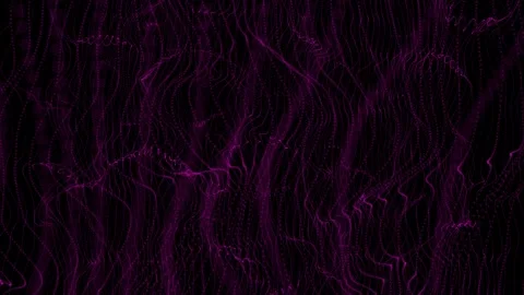 Abstract particles Flowing Purple and Blue Light Streaks Stock Footage 335984495