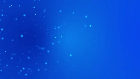 Abstract particles flying blue background Stock Footage 257798492