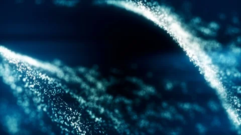 Abstract particles Stock-Footage 88791635