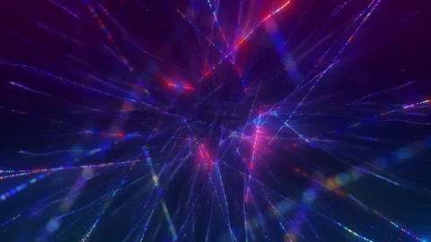Abstract particles 動画素材 163132258