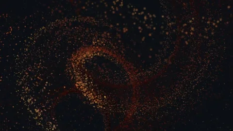 Abstract particles Stock Footage 247208946