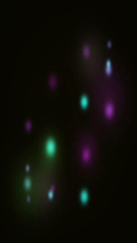 Abstract particles gradient animated background with golden mid colors Stock Footage 331036344