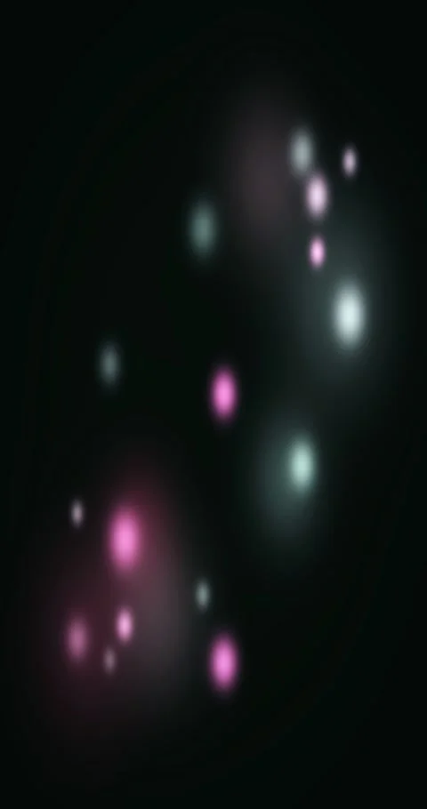 Abstract particles gradient animated background with mint soft colors Stock Footage 331059729