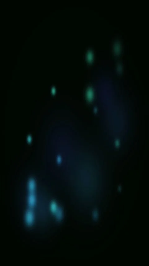 Abstract particles gradient animated background with forest deep colors Stock-Footage 331066731