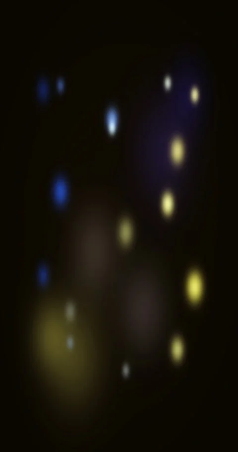 Abstract particles gradient animated background with amber mid colors Stock Footage 331066868