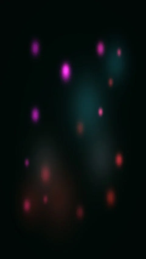 Abstract particles gradient animated background with seafoam mid colors Video stock 331072658