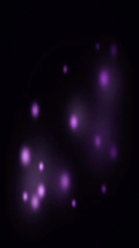 Abstract particles gradient animated background with purple mid colors Stock Footage 331072747