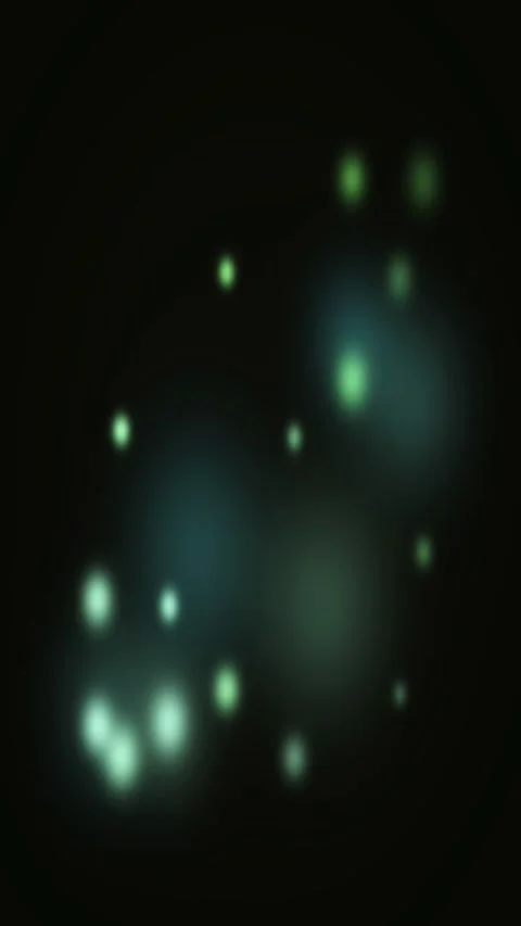 Abstract particles gradient animated background with lime soft colors Stock Footage 331087841