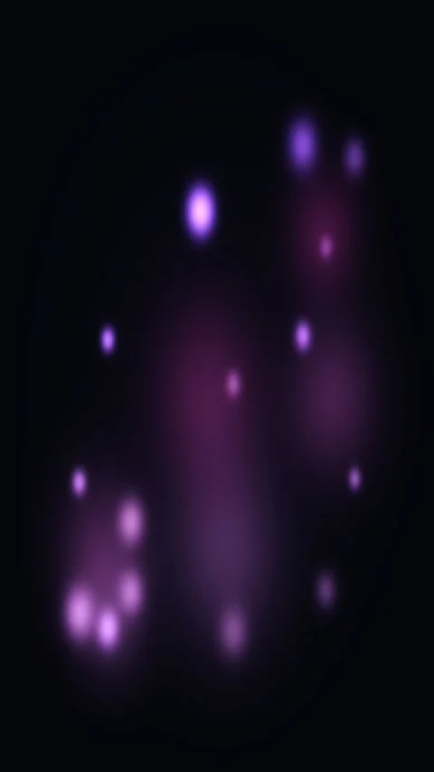 Abstract particles gradient animated background with cobalt soft colors Stock Footage 331175317