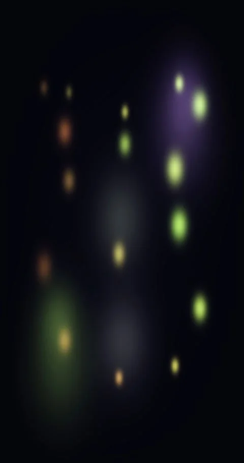 Abstract particles gradient animated background with cobalt soft colors Stock Footage 331182409