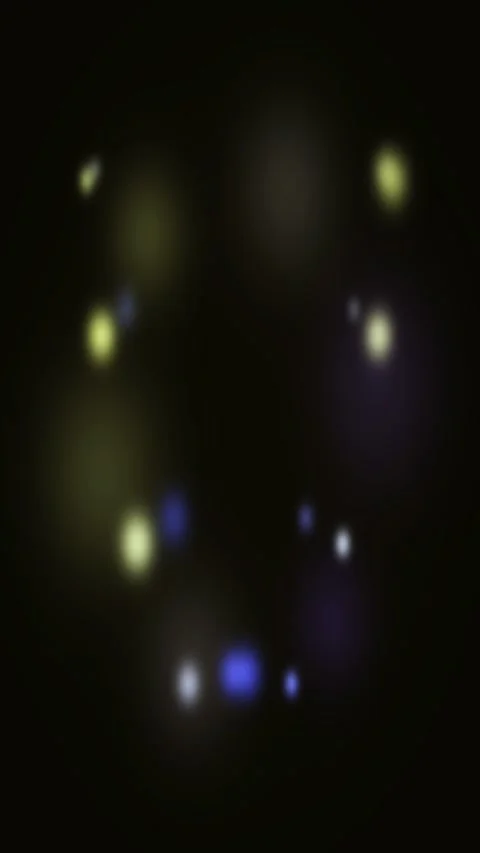 Abstract particles gradient animated background with golden mid colors Stock Footage 331269138