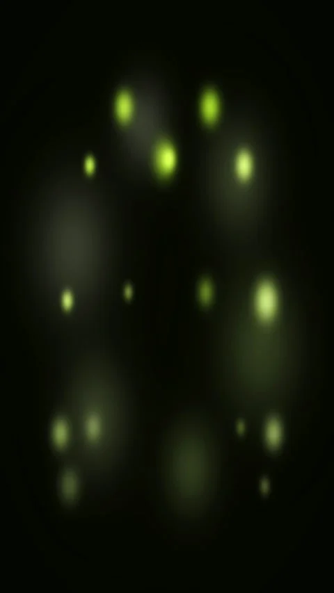 Abstract particles gradient animated background with lime soft colors Stock Footage 331545385