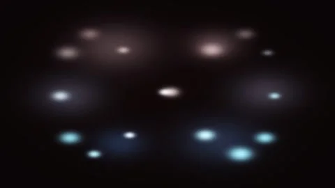 Abstract particles gradient animated background with scarlet soft colors Stock Footage 331673244