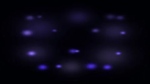 Abstract particles gradient animated background with indigo soft colors Stock Footage 331818990