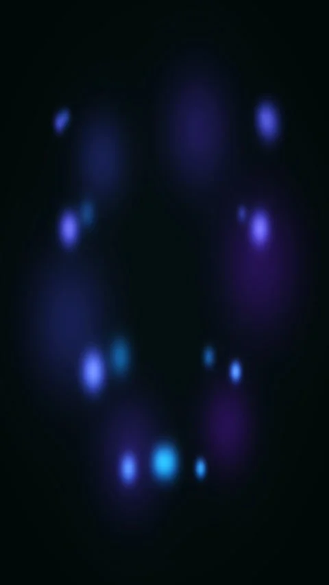 Abstract particles gradient animated background with teal soft colors Video stock 331827092