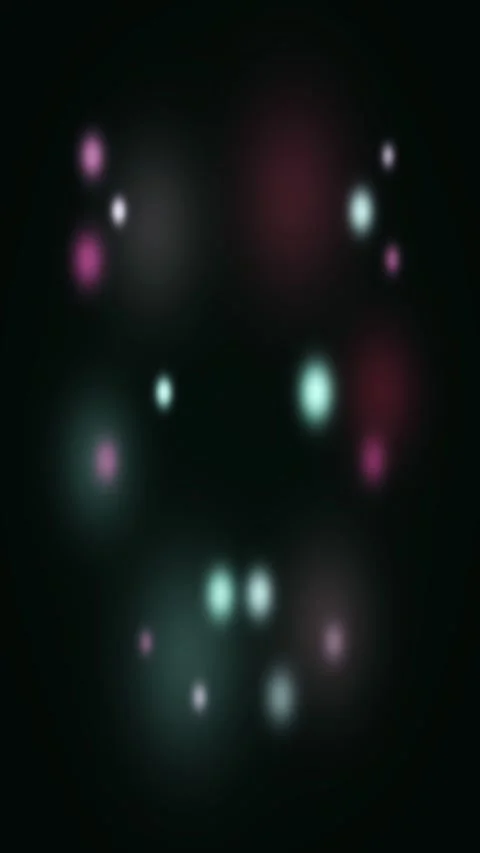 Abstract particles gradient animated background with mint soft colors Stock Footage 331889380