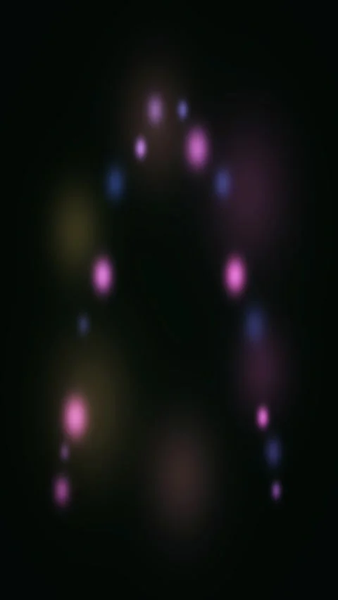 Abstract particles gradient animated background with emerald mid colors Stock Footage 331943084