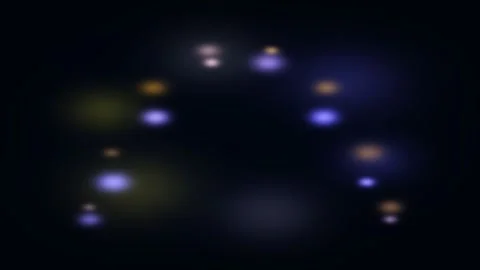 Abstract particles gradient animated background with azure mid colors Stock Footage 331955642