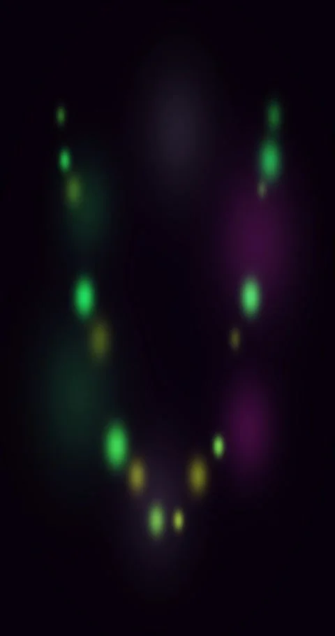 Abstract particles gradient animated background with purple mid colors Stock Footage 332015565