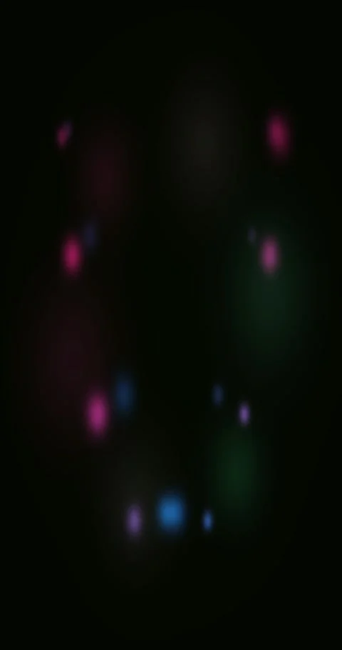 Abstract particles gradient animated background with lime deep colors Stock Footage 332066721