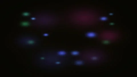 Abstract particles gradient animated background with golden mid colors Stock Footage 332072722