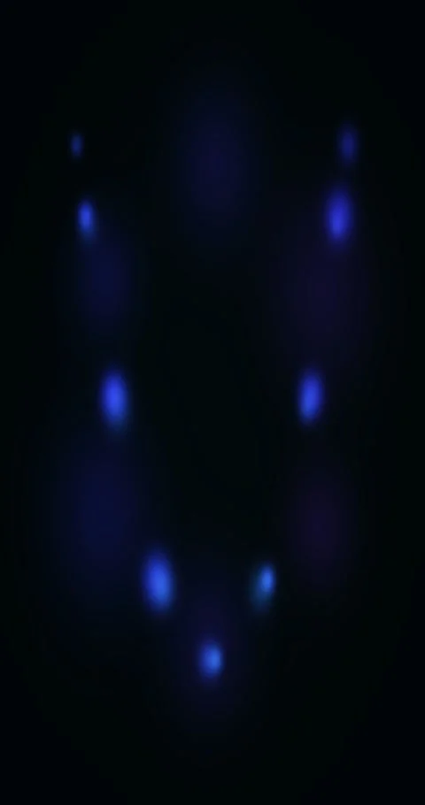 Abstract particles gradient animated background with cyan deep colors Stock Footage 332183520
