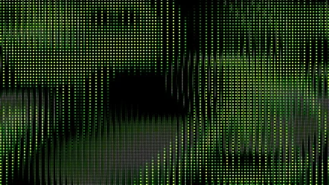 Abstract particles gradient halftone dotted background Stock Footage 338237756
