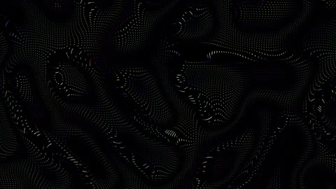 Abstract particles gradient halftone dotted background Stock Footage 338240027
