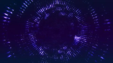 Abstract particles Illustration