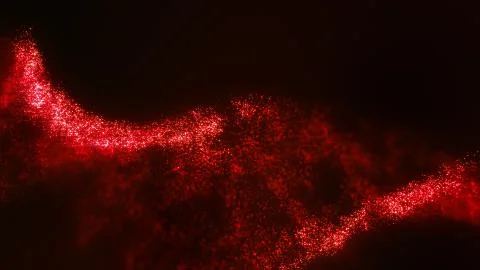 Abstract particles Illustration