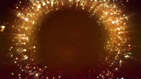 Abstract particles Illustration