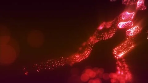 Abstract particles Illustration